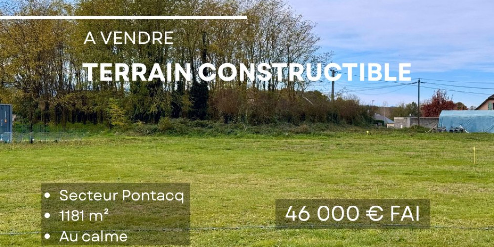 terrain à PONTACQ (64530)