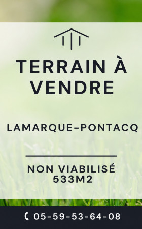 Terrain  LAMARQUE PONTACQ