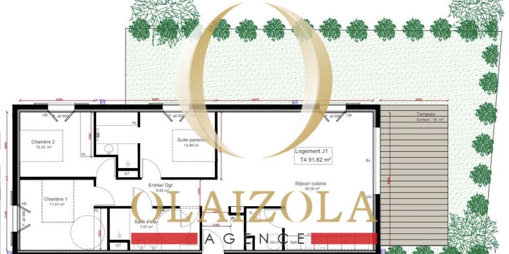 appartement à BIDART (64210)