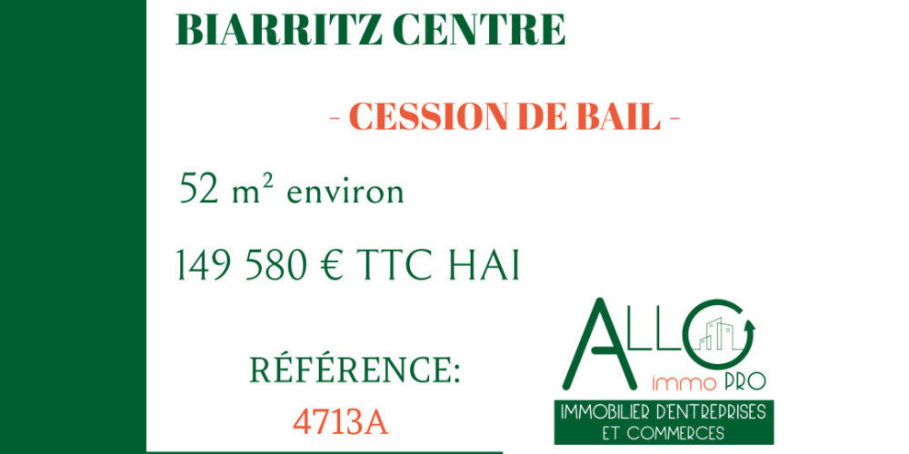 local commercial à BIARRITZ (64200)