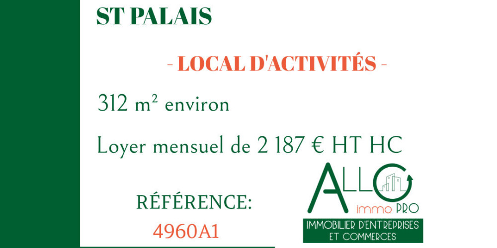 local industriel à ST PALAIS (64120)