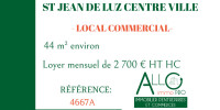 local commercial à ST JEAN DE LUZ (64500)