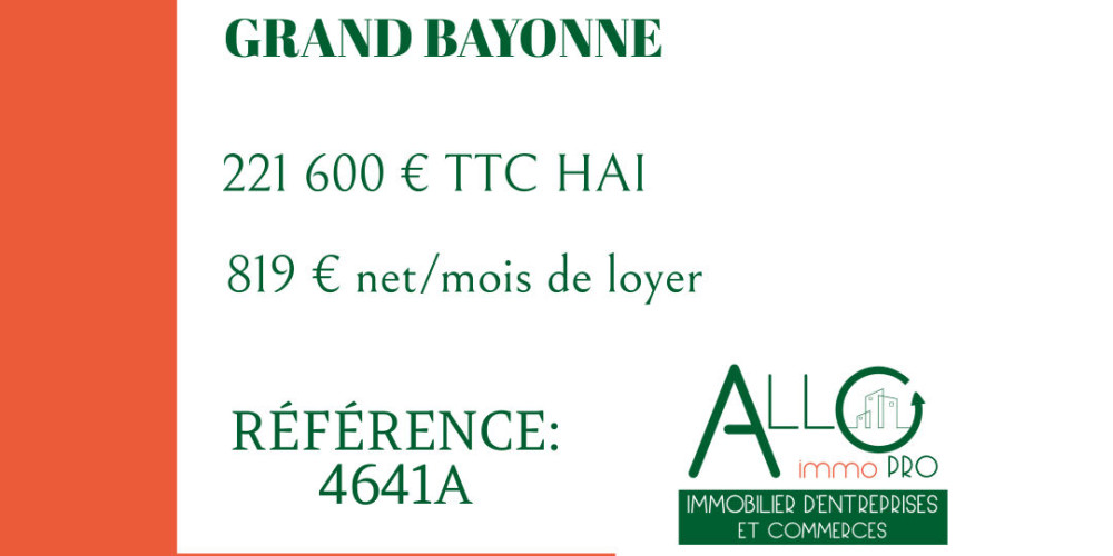 fond de commerce à BAYONNE (64100)