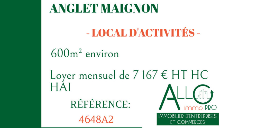 local industriel à ANGLET (64600)