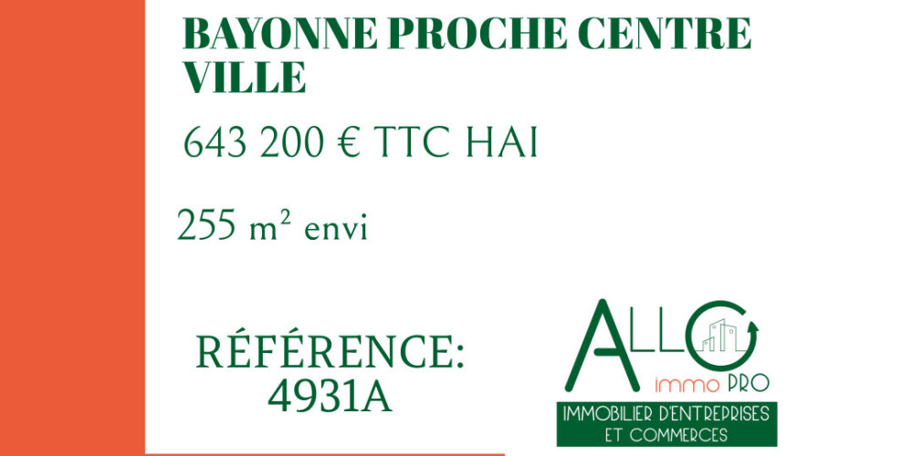 local commercial à BAYONNE (64100)