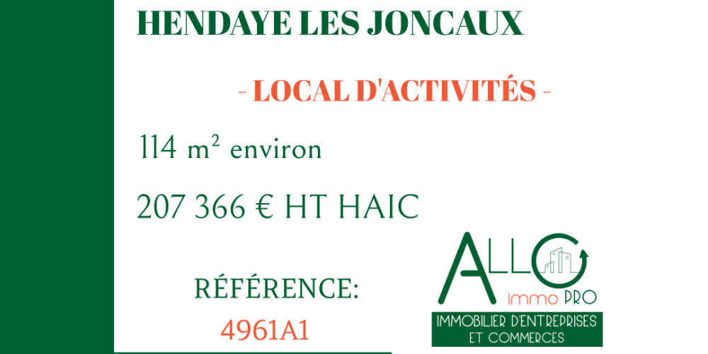 local industriel à HENDAYE (64700)