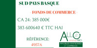 fond de commerce à ST PEE SUR NIVELLE (64310)