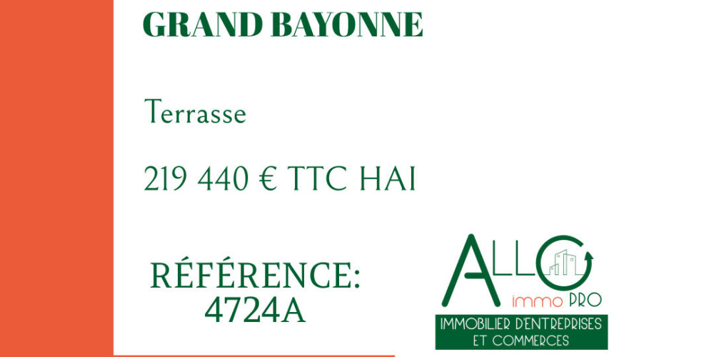 fond de commerce à BAYONNE (64100)