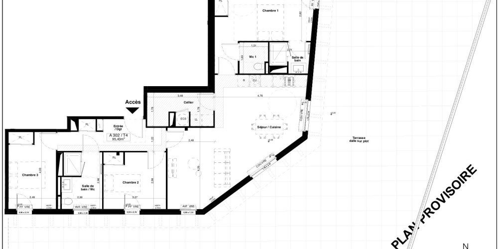 appartement à ANGLET (64600)