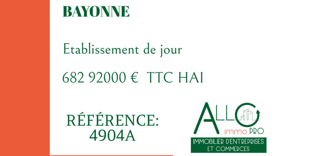 fond de commerce à BAYONNE (64100)