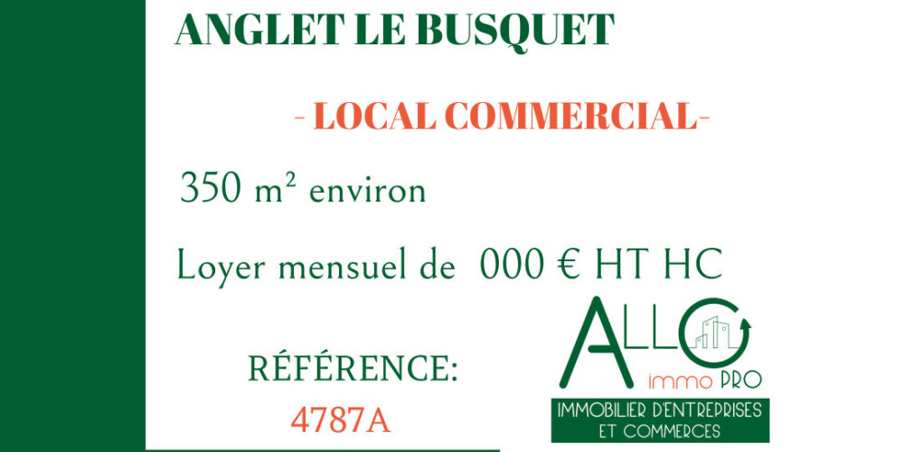 local commercial à ANGLET (64600)