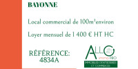 local commercial à BAYONNE (64100)