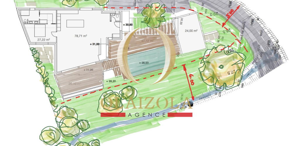 terrain à BIDART (64210)