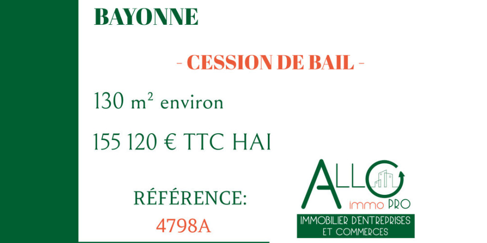 local commercial à BAYONNE (64100)