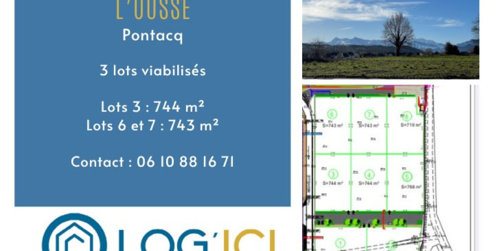 terrain à PONTACQ (64530)